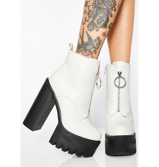 PURE FREESTYLE PLATFORMS BOOTS