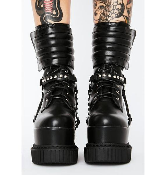EXPECTATIONS HIGH WEDGE BOOTS